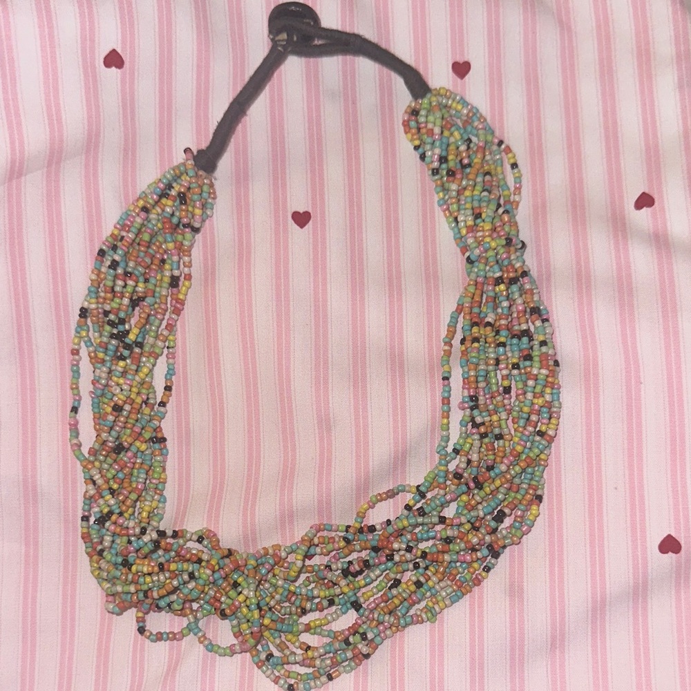 Multicolor Beaded Necklace